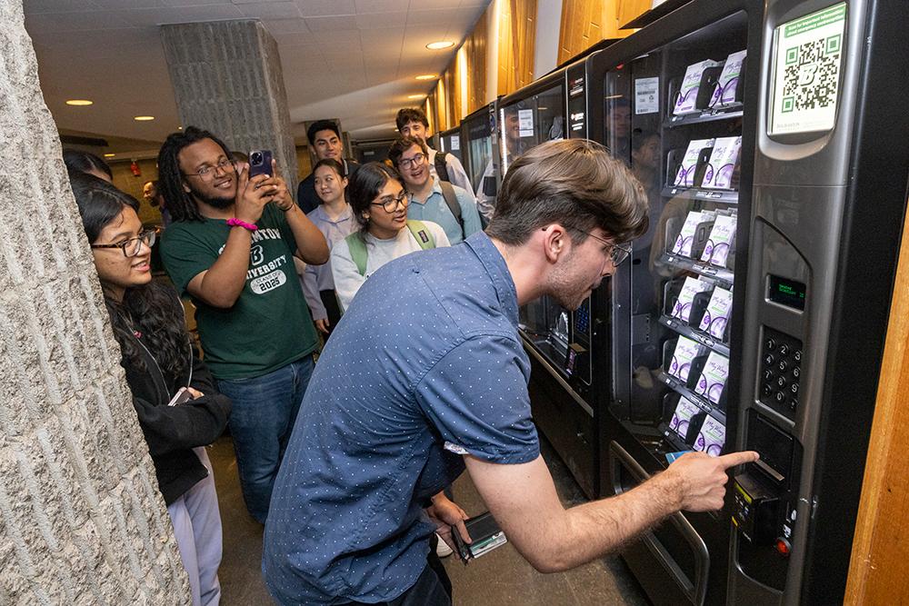 New vending machine gives Binghamton University students access to emergency contraceptives