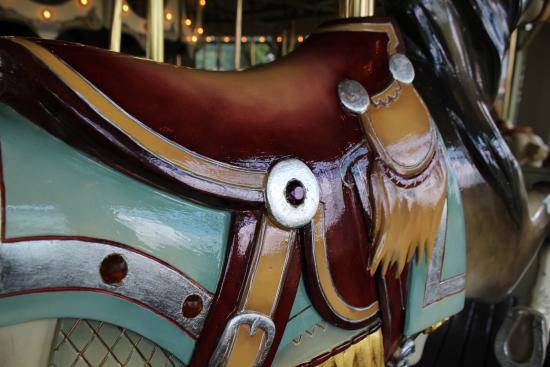 carousel horse saddle