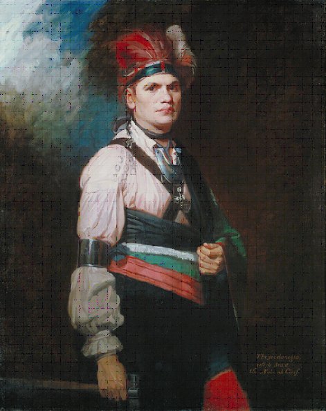 Mohawk warrior Captain Joseph Brant