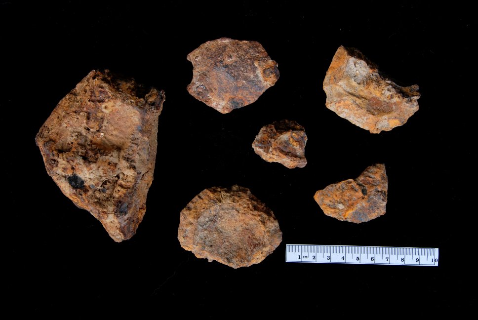 grenade fragments