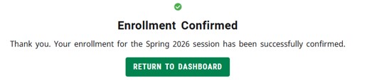 enrollment confirmed image enrollment confirmed image