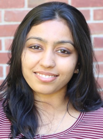 Headshot of VARCC Student worker, Sanjana Shivanand
