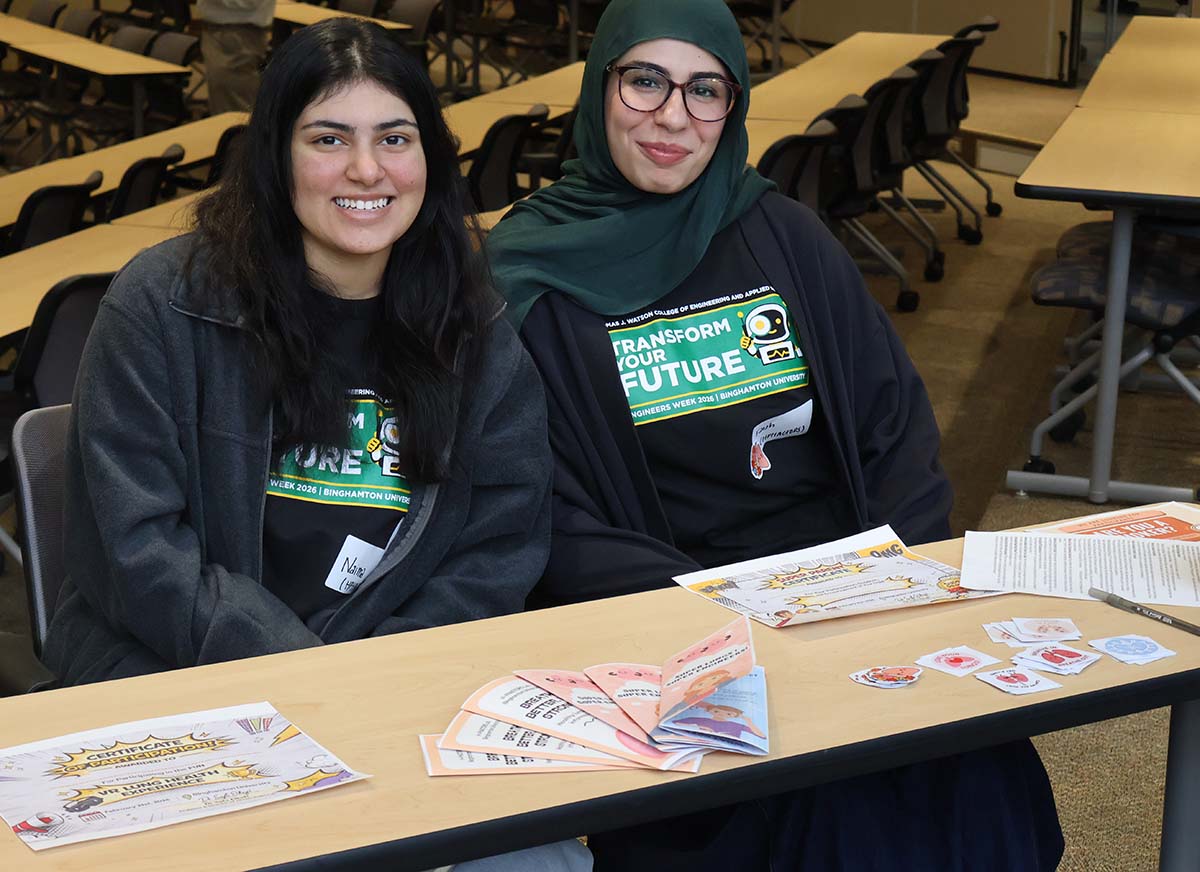 students at community day