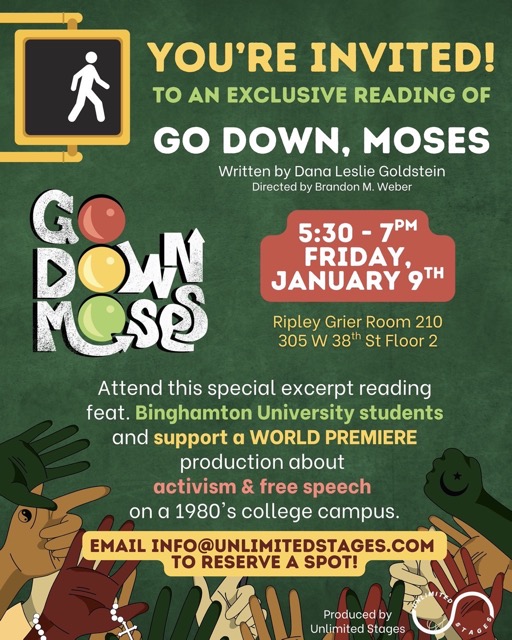Go Down, Moses Invite