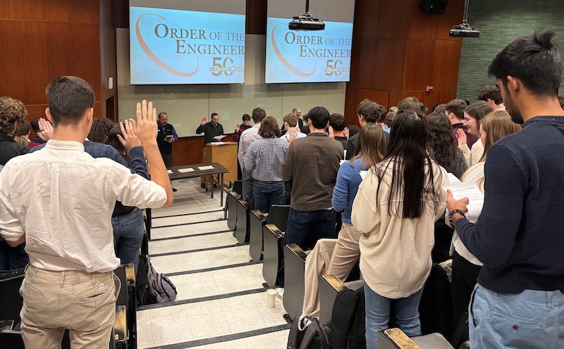 Order of the Engineer ceremony